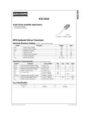 KSC2316 datasheet.datasheet_page 1