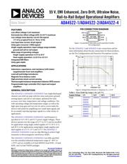 ADA4522-2ARZ Datenblatt PDF