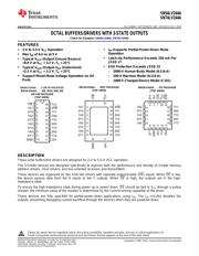 SN74LV244ADBR datasheet.datasheet_page 1