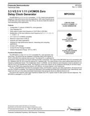 MPC9352FA datasheet.datasheet_page 1