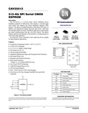 CAV25512YE-GT3 datasheet.datasheet_page 1