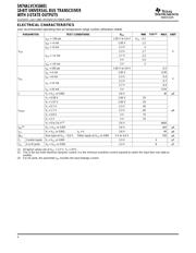 SN74ALVCH16601DL 数据规格书 4