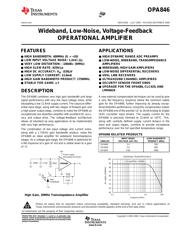 OPA846IDR datasheet.datasheet_page 1