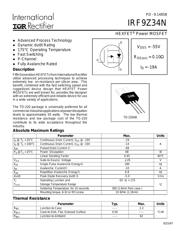 IRF9Z34 datasheet.datasheet_page 1