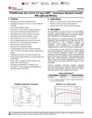 TPS54020RUWR 数据规格书 1