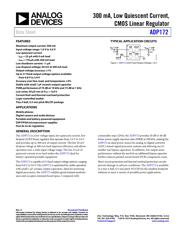 ADP172ACBZ-1.26-R7 datasheet.datasheet_page 1