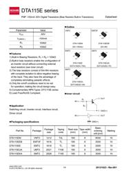 DTA115EEBTL datasheet.datasheet_page 1