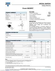 IRFZ44 Datenblatt PDF