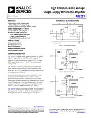 AD8203 datasheet.datasheet_page 1