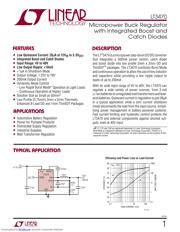 LT3470ETS8#TRPBF Datenblatt PDF