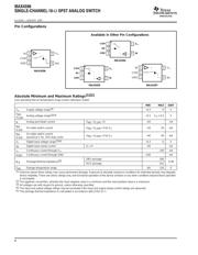 MAX4596DCKRE4 数据规格书 2