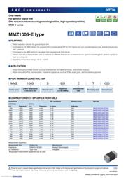 MMZ1005A222ET000 数据规格书 1