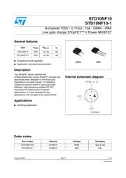 STD10NF10T4 datasheet.datasheet_page 1