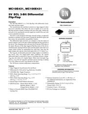 MC10E431FNR2 datasheet.datasheet_page 1