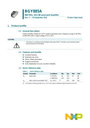 BGY885A 数据规格书 1