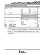 SN74GTLP1394DGVR datasheet.datasheet_page 5