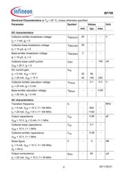 BF799 datasheet.datasheet_page 2