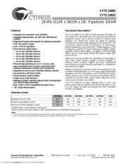 CY7C1380C-167BGC datasheet.datasheet_page 1