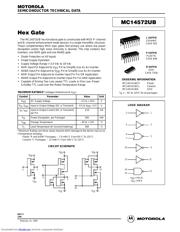 MC14572UBCL datasheet.datasheet_page 1