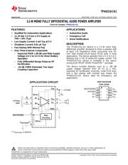 TPA6211A1TDGNRQ1 datasheet.datasheet_page 1