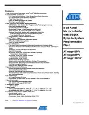 ATMEGA168P-20PU 数据规格书 1