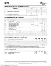 CDCE949 数据规格书 4