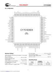 CY7C924DX-AI 数据规格书 3