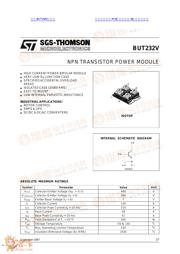 BUT232V datasheet.datasheet_page 1