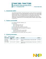 74HC280D,652 datasheet.datasheet_page 1