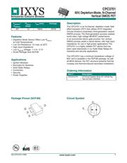 CPC3701C datasheet.datasheet_page 1