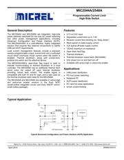 MIC2545A-1YN 数据规格书 1