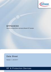 BFP640ESD datasheet.datasheet_page 1