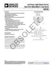 AD8396ACPZ-R2 数据规格书 1