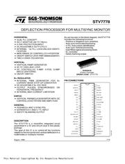 STV7778 datasheet.datasheet_page 1