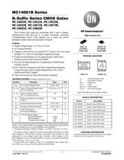 MC14025BDR2G Datenblatt PDF