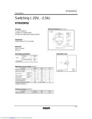 RTR025P02 datasheet.datasheet_page 1