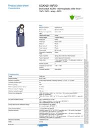 XCKN2118P20 datasheet.datasheet_page 1