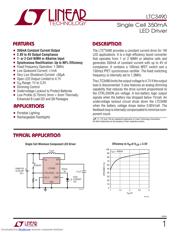 LTC3490ES8#TRPBF Datenblatt PDF