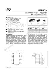 M74HC590B1 datasheet.datasheet_page 1