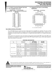 SN74CBTD3384PW 数据规格书 1