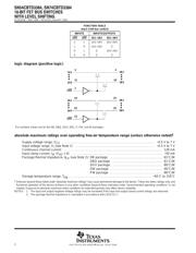 SN74CBTD3384PW 数据规格书 2