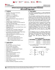 74LVC1G123DCTRE4 datasheet.datasheet_page 1