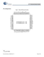 CY7C025AV-25AXC 数据规格书 4