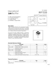 IRF7233 datasheet.datasheet_page 1