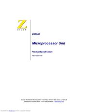 Z8018010PSC datasheet.datasheet_page 1