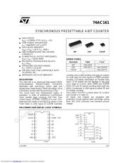 74AC161M datasheet.datasheet_page 1