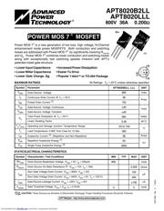 APT8020LLLG datasheet.datasheet_page 1