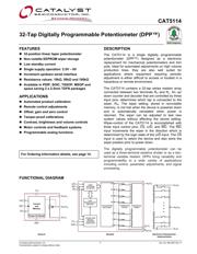 CAT5114VI-10 datasheet.datasheet_page 1