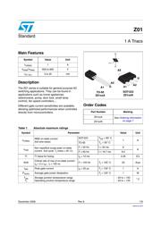 Z0107NN datasheet.datasheet_page 1