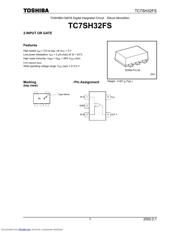 TC7SH32FS 数据规格书 1